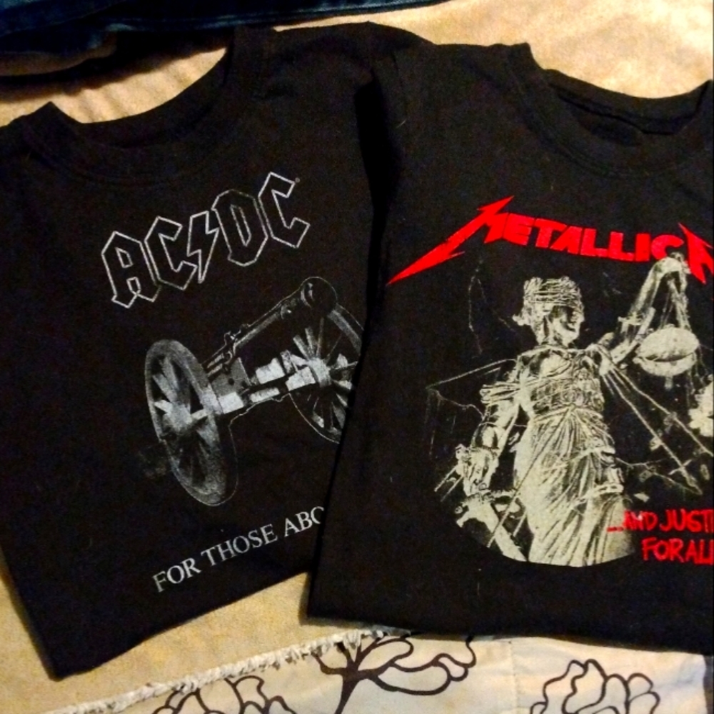 Lil boys band shirts